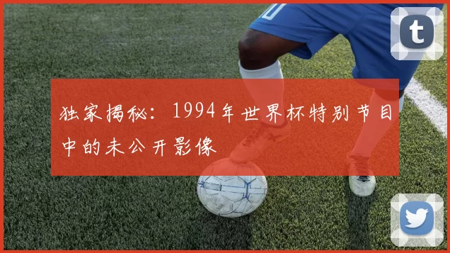 独家揭秘:1994年世界杯特别节目中的未公开影像