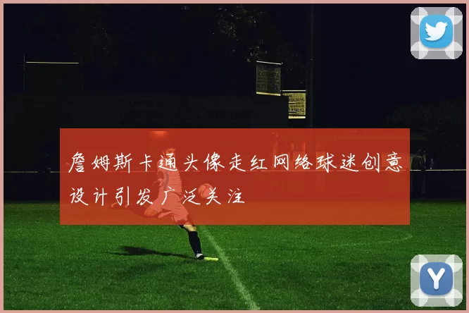 詹姆斯卡通头像走红网络球迷创意设计引发广泛关注
