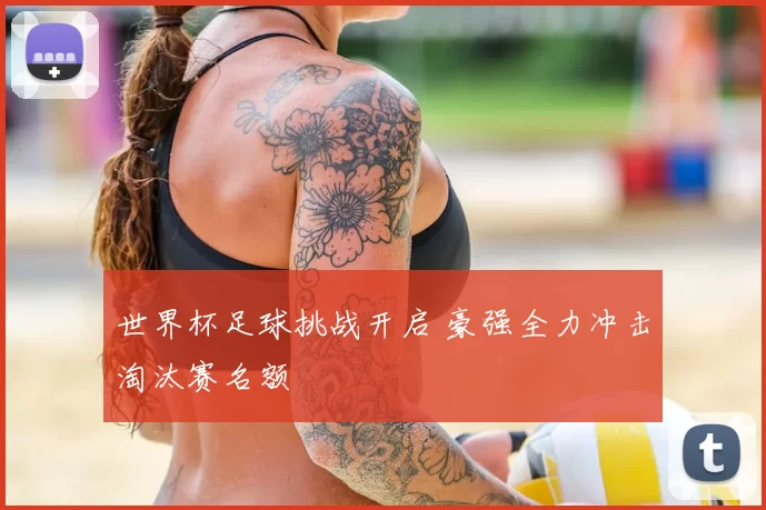 世界杯足球挑战开启 豪强全力冲击淘汰赛名额